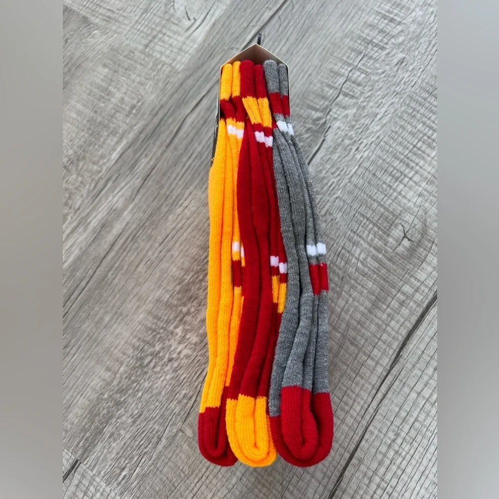 Miami Heat‎ Basketball 3 Pair Crew Socks-Mens 3 PACK NEW /w Tags 6-12 19.99 MSRP